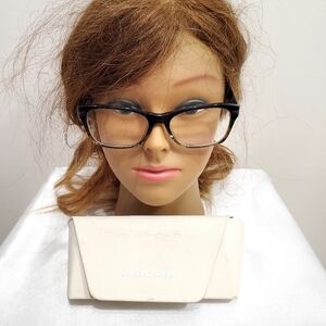 Michael Kors Black Gradient Square Women's Eyeglasses With Box
